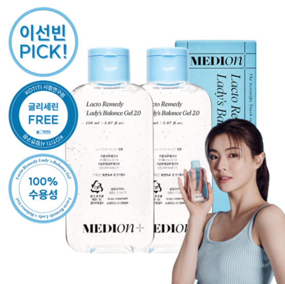 메디온 락토리메디 레이디스 밸런스 젤 2.0, 150ml, 2개