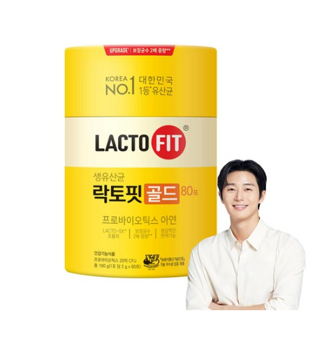 락토핏 생유산균 골드 80포, 160g, 1개